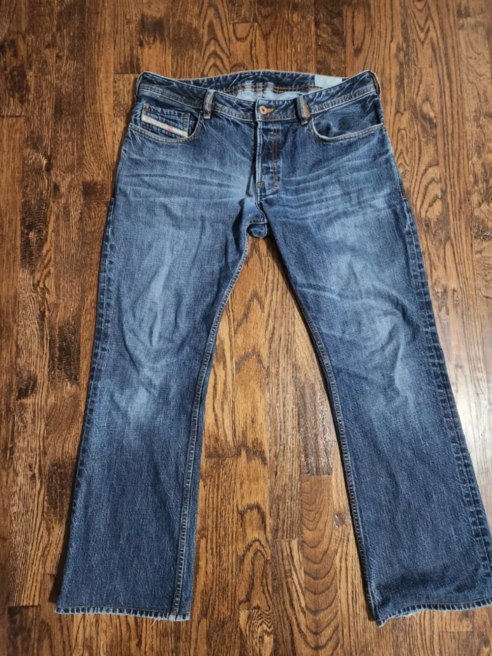 Diesel Zatiny Regular Bootcut Button-fly Wash ORUS5 size 33x30 *please see descr